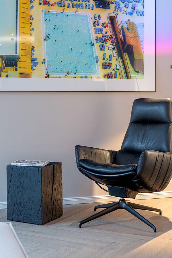 Ein Beistelltisch, der Akzente setzt